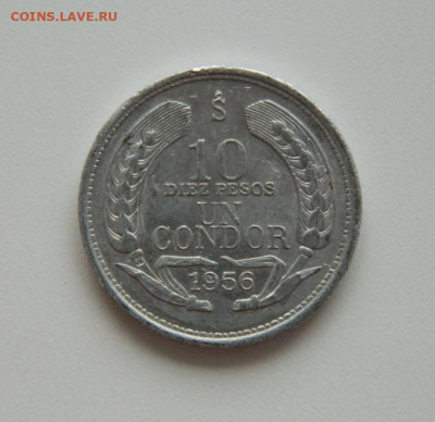 Чили 10 песо 1956 г. (Фауна). до 03.09.20 - DSCN0939.JPG