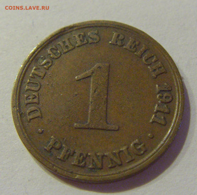 1 пфенниг 1911 А Германия №1 04.09.2020 22:00 МСК - CIMG3582.JPG