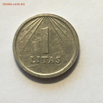 Литва 1991г 1 лит - image-30-08-20-10-59-1