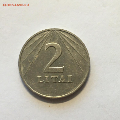 Литва 1991г 2 лита - image-30-08-20-10-59-3