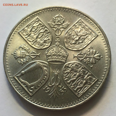 Великобритания 1953г 5 шиллингов "Коронация" - image-30-08-20-05-29