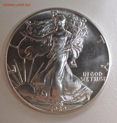 1 доллар 1989 США Шагающая Свтбода - IMG-20200830-WA0026-01