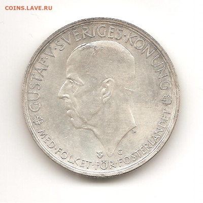 Швеция 5 крон 1935     04.09 - 111 029