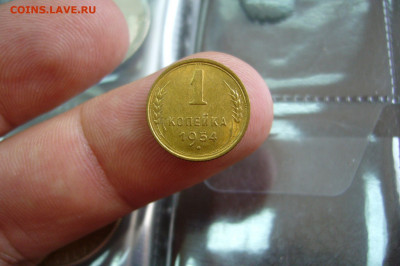 1 копейка 1954 отличная - 05-09-20 - 23-10 мск - P2170240.JPG
