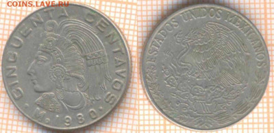 Мексика 50 сентаво 1980 г., до 8.09.2020 г. 22.00 по Москве - Мексика 50 сентаво 1980 1503