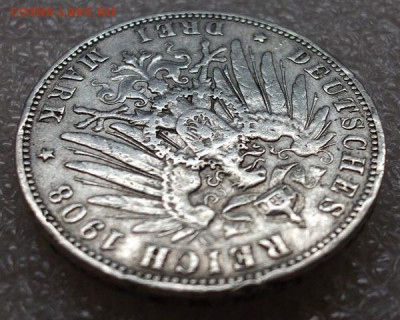 3 марки 1908 год. Пруссия. - 007.JPG
