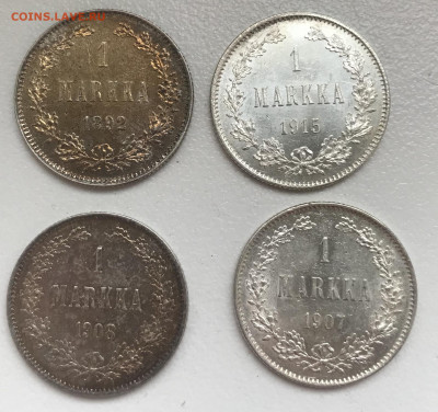 1 марка 1865, 1866, 1907-1915, 2 марки 1907, 1908 au-unc - 0E8E02C7-BA7C-462D-A460-603494D2E86C