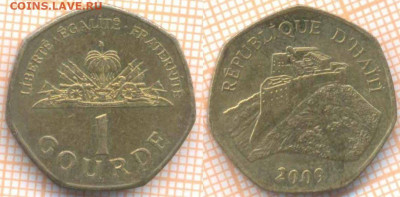 Гаити 1 гурд 2009 г., до 11.09.2020 г. 22.00 по Москве - Гаити 1 гурд 2009 1598