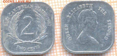 Восточные Карибы 2 цента 1987 г., до 11.09.2020 г. 22.00 по - Восточные Карибы 2 цента 1987 1603