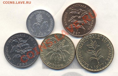 НАБОР РУАНДЫ 1977-1987г 5м до 20.09.11 22-00 с рубля - Изображение 1899
