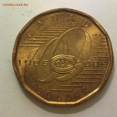 Канада 2009г 1$ НХЛ "Монреаль Канадиенс" - image-05-09-20-07-02-1