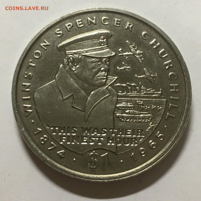 Либерия 1995г 1$ "У.Черчиль" - image-05-09-20-08-50-3