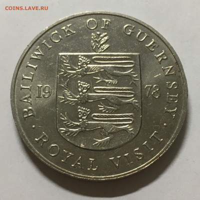Гернси 1978 год 25 пенсов "Королевский визит" - image-05-09-20-09-45