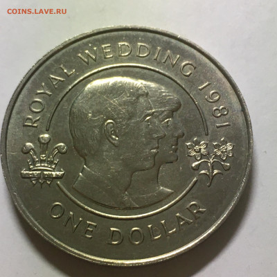 Бермуды 1981г 1$ "Свадьба Чарльза и Дианы" - image-05-09-20-10-03-1