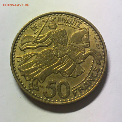 Монако 1950г 50 франков - image-05-09-20-11-50