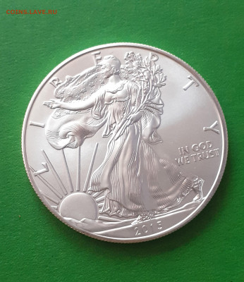 Доллар США 1 унция чистого серебра - 2