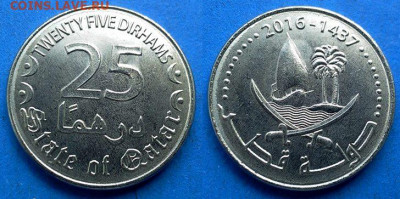 Катар - 25 дирхамов 2016 года до 13.09 - Катар 25 дирхамов, 2016
