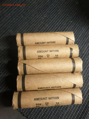Пшеничные центы 1 цент США Ролл - 50 монет 1909 - 1958 1шт. - pshenichnye_centy_1_cent_ssha_roll_50_monet_1909_1958_gg (4)