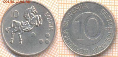 Словения 10 толаров 2001 г., до 14.09.2020 г. 22.00 по Москв - Словения 10 толаров 2001 1480