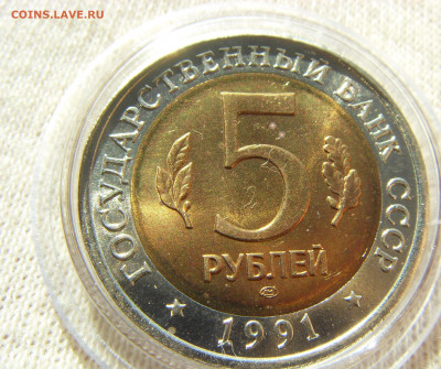Красная Книга- 5 рублей Филин 1991 UNC до 13.09.20 г. - SDC17827.JPG