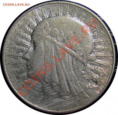 C75 Польша 5 зл. 1933 Ядвига (серебро) до 22.09 в 22° - C75 5 zl 1933_1