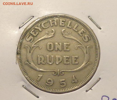 БРИТ. СЕЙШЕЛЫ - 1 рупия 1954 холдер до 15.09, 22.00 - Сейшелы 1 р 1954_1.JPG