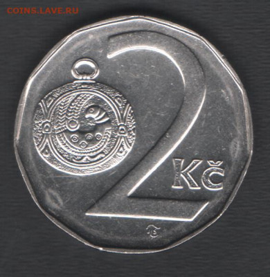 Чехия 2 кроны 1995 до 11.09.2020 21.00 мск - Чехия 2кроны95 р