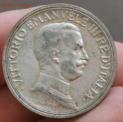 Италия 2 лиры 1915 XF 13.09.2020 в 22:00 - x2qauohEIGI