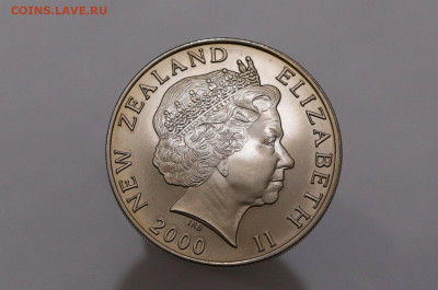 Крона Шайба Новая Зеландия 5$ доллар 2000 Баклан UNC птица - s-l1600 (11)