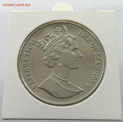 Остров Мэн 1 крона 1986 Чемпионат мира по футболу Мексика - s-l1600