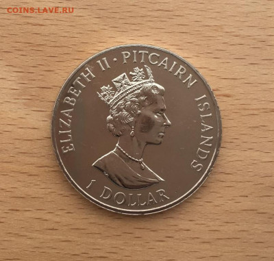 Острова Питкэрн 1 доллар 1989 корабль Баунти парусник флот - ostrova_pitkern_1_dollar_1989_korabl_baunti_parusnik_flot_krona_shajba (1)