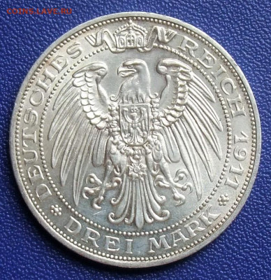 Коллекционные монеты форумчан , Кайзеррейх 1871-1918 (2,3,5) - pr-3-1911-.7ea2ee903bd617cd12720b990818a1ab