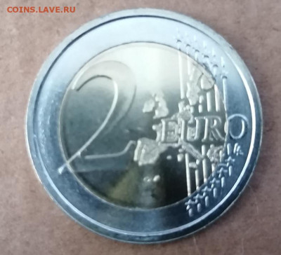 2 Евро Италия Прод.программа до 11.09.2020 22.00 - Италия Фао 2004 аверс