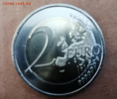 2 Евро Португалия Председательство до 11.09.2020 22.00 - Португалия Предс. в ЕС 2007 аверс