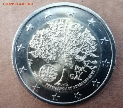 2 Евро Португалия Председательство до 11.09.2020 22.00 - Португалия Предс. в ЕС 2007 реверс