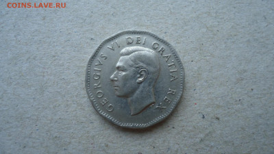 КАНАДА 5 ЦЕНТОВ 1951 ЮБИЛЕЙНАЯ - DSC09755.JPG