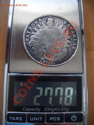 Талер 1766 год обсуждение,оценка - CIMG1275