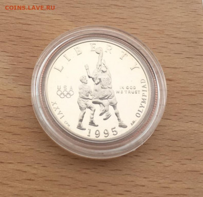 2 доллара 1995 50 центов S Летние Баскетбол - ssha_1_2_dollara_1995_50_centov_s_letnie_olimpijskie_igry_atlanta_1996_basketbol_unc_pruf_proof (2)