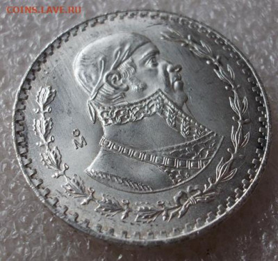 Мексика 1 песо 1965 год. - 011.JPG
