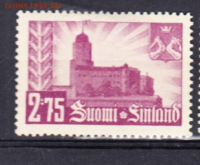 Финляндия 1941 крепость 1м** (2,75) до 16 09 - 17