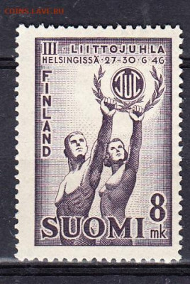 Финляндия 1946 1м ** до 16 09 - 21