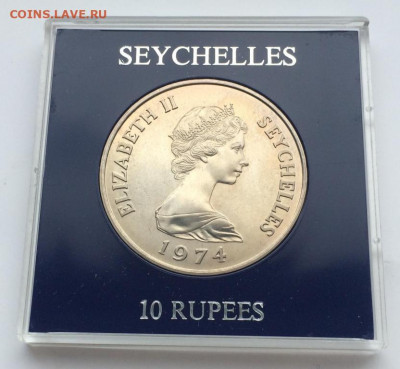 Крона Шайба Сейшелы 10 рупий 1974 Черепаха в коробке - krona_shajba_sejshely_10_rupij_1974_cherepakha_sejshelskie_ostrova_pamjatnaja_korobka_fauna (1)