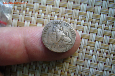 1 сантим 1862 бельгия - 15-09-20 - 23-10 мск - P2300047.JPG