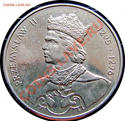 C78 Польша 100 зл. 1985 Пшемысл II до 22.09 в 22°° - C78 Przem_1