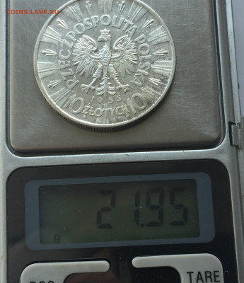 10 злотых 1935 Пилсудский с 200 - IMG_5689.JPG