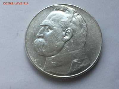 10 злотых 1936 Пилсудский с 200 - IMG_5697.JPG