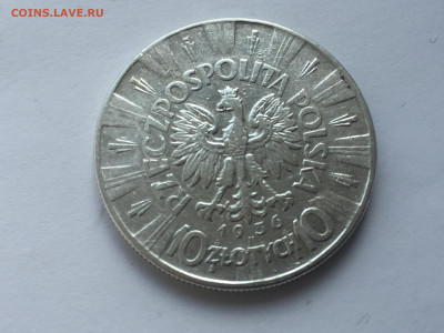 10 злотых 1936 Пилсудский с 200 - IMG_5693.JPG