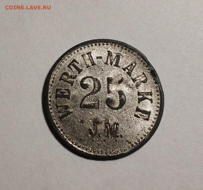 нотгельд Германии 25 werth marke - IMG_20200913_201646