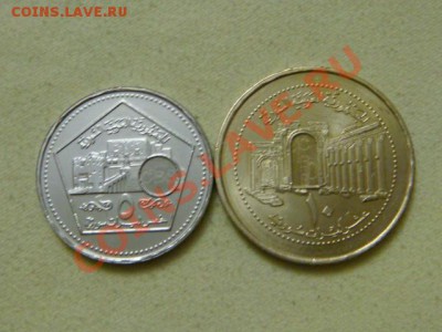 -v- Сирия 5 и 10 фунтов 2003г. UNC - DSC04399.JPG
