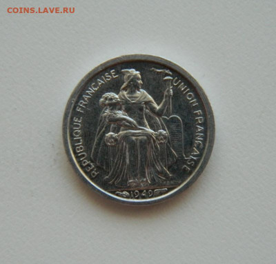 Французская Океания 50 сантимов 1949 г. (Лодки) до 17.09.20 - DSCN1387.JPG